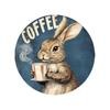 Easter Bunny Easter Egg Party Decorations Wooden Circular Signs Hanging Festival Atmosphere Welcome Doors