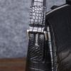 Crocodile Pattern Men's Crossbody Bag – Trendy, Stylish & Compact Backpack for Business and Outdoors.