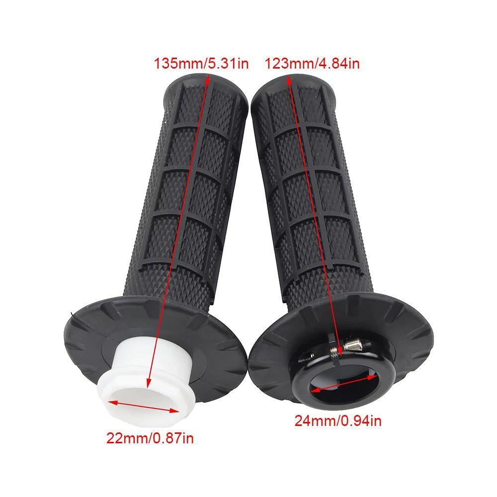 1Pair Lock-on Hand Grip 7/8" 22mm Handlebar Grips  For KTM CRF SXF EXC Motocross Dirt Bike
