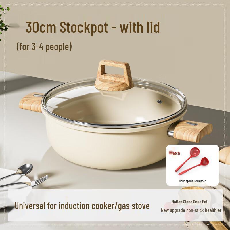 Yingtang Ceramic Double-Diversion Soup & Steaming Pot