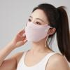 Compartment-style Summer Face Mask Hanging Ear Show Your Nose and Mouth Sports Mask UV Protection