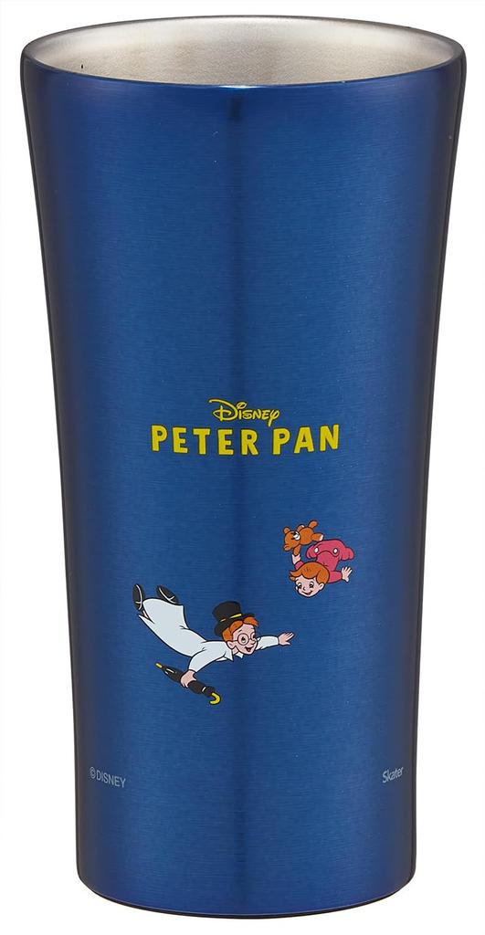 Skater Stainless Steel Vacuum Disney Peter Pan Design STB4N-A Tumbler, 400ml, Insulated,