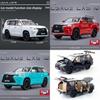 Alloy Lexus Simulation Luxurious Sedan Model Toy With Sound And Functions Light