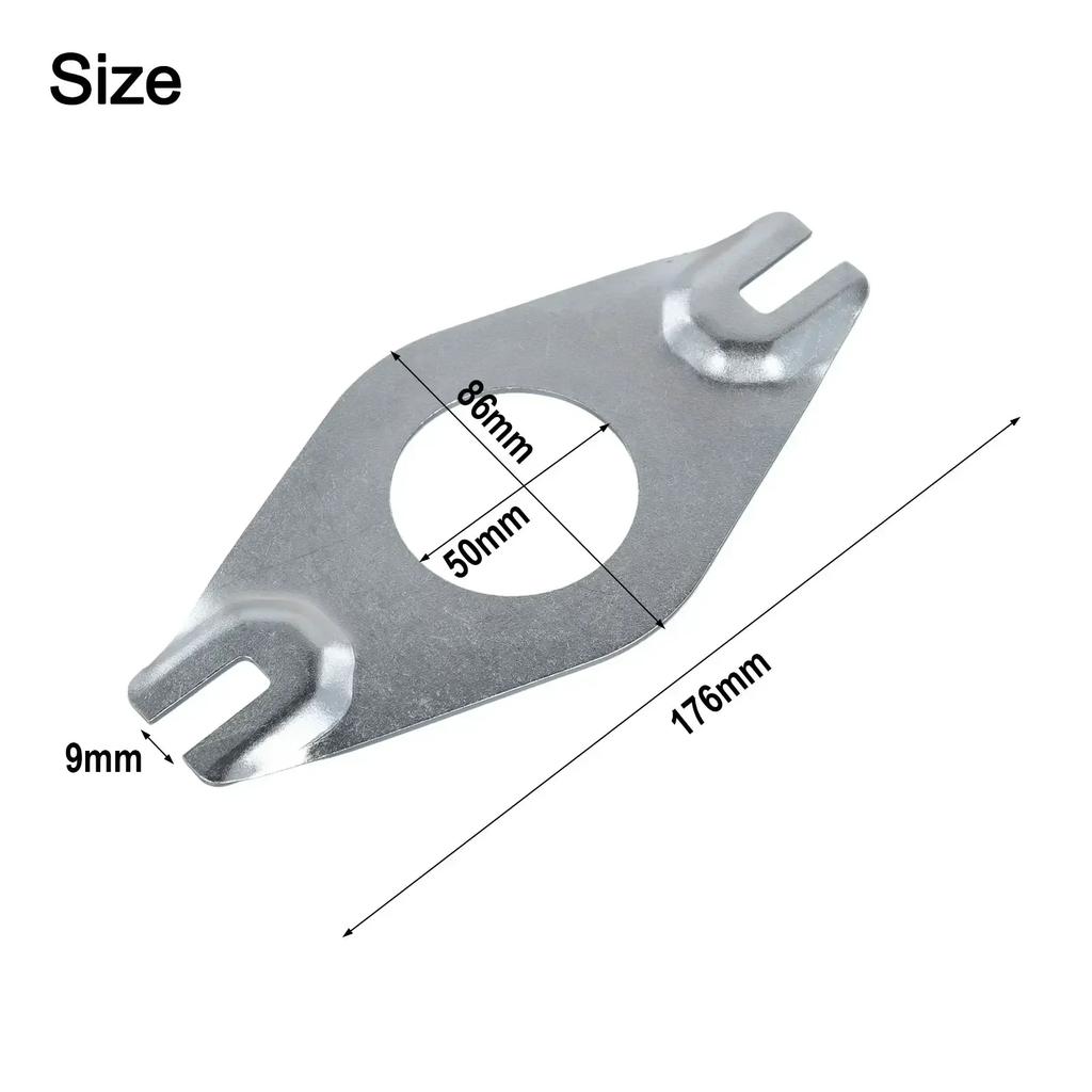 Domed Washer Metal Washers Tool Doughnut Fixings Parts Plate Donut Couple Plate Width 86mm Metal Material Close Coupling Kit