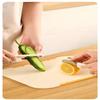 Multi-Functional Split‑Design Multi‑Purpose Fruit Knife, Portable Stainless Steel Peeler & Cutter With 135 Degree  Rotatable Peeling