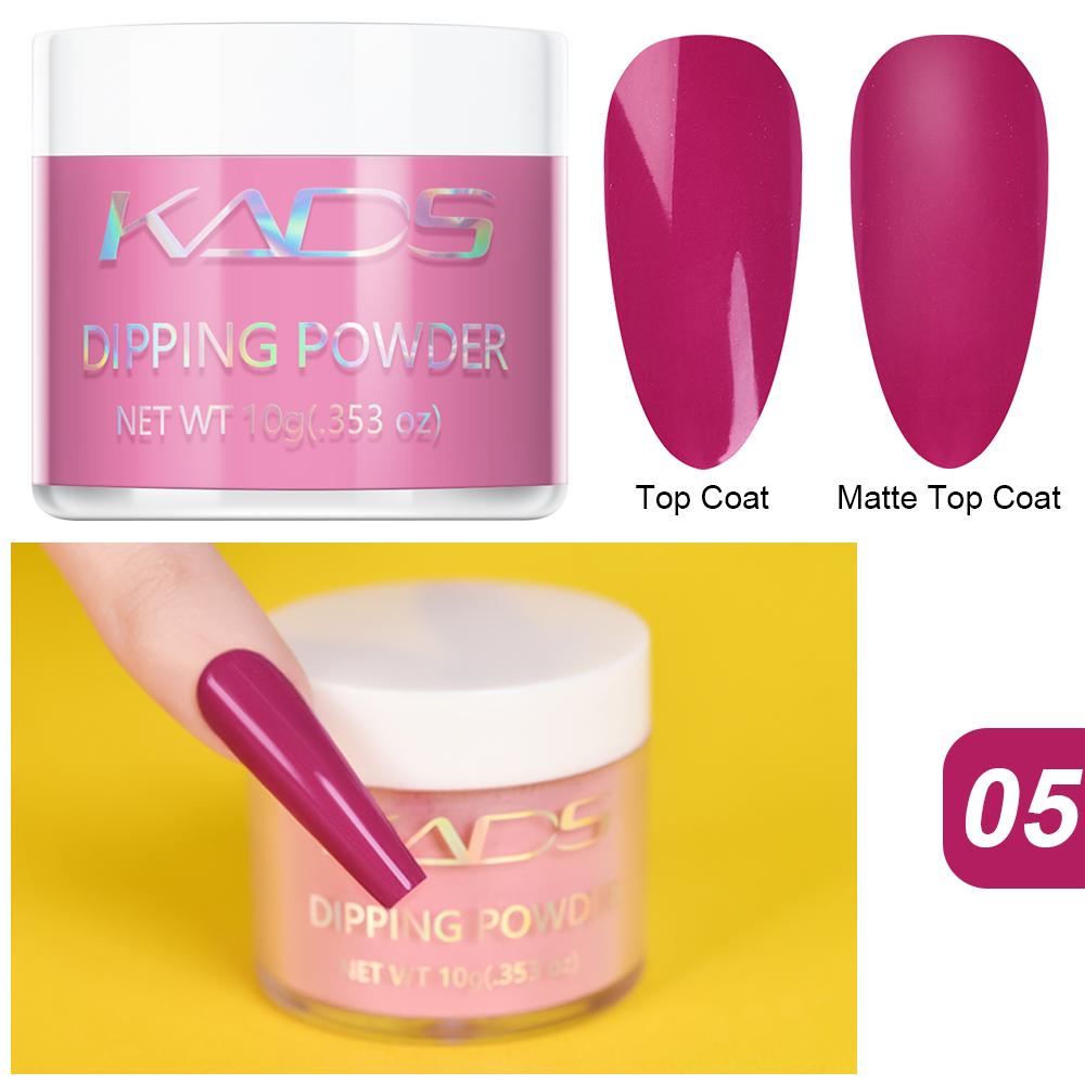 kads 10g Nail Glitter Dipping Powder 40 Colors Can Choose Nail Art Dip Powder Nude French Nail Salon