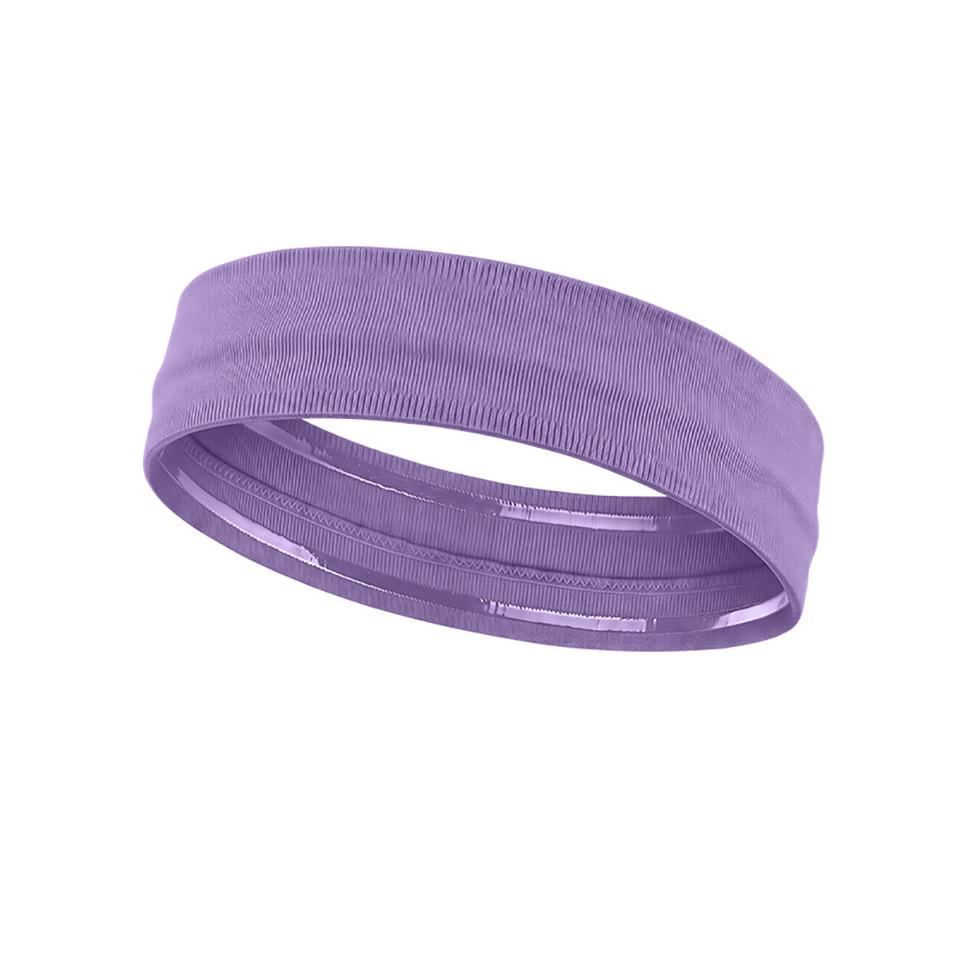 1Pcs Cycling Running Headband Lightweight Breathable Moisture Wicking Sweat Absorbent Seamless Nylon Sports Band Unisex