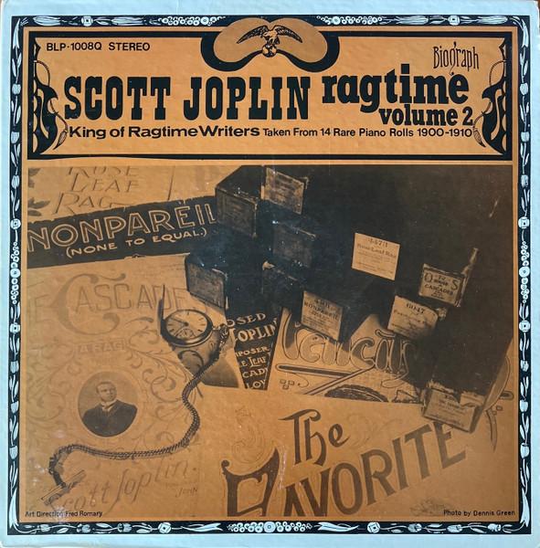 

LP Record SCOTT JOPLIN - Ragtime Volume 2 BLP1008Q BIOGRAPH 1971 US Jazz Used