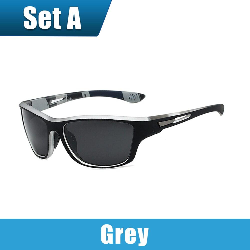 Polarized Mens Cycling Sunglasses UV Protection Sport Polarized for Men Women Outdoor Driving Camping Hiking Fishing Bicycles