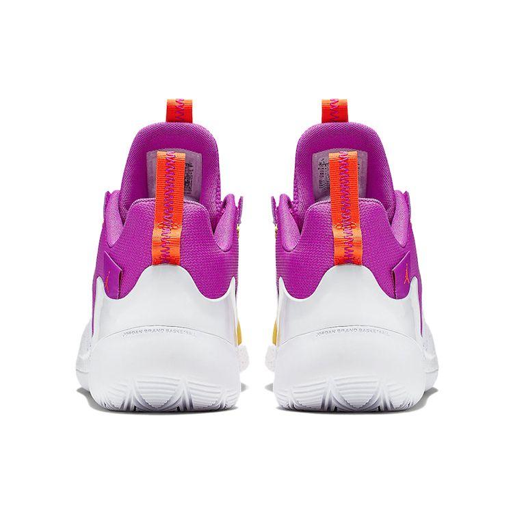 Air Jordan Zero Gravity Amarillo Purple Men Sneakers Orange White Amarillo-Yellow-Cone-Orange-Bright-Purple AT4030-157