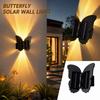 Outdoor Wall Light Butterfly Design, Modern Wall Washer for Stairs Hallway Courtyard Balcony