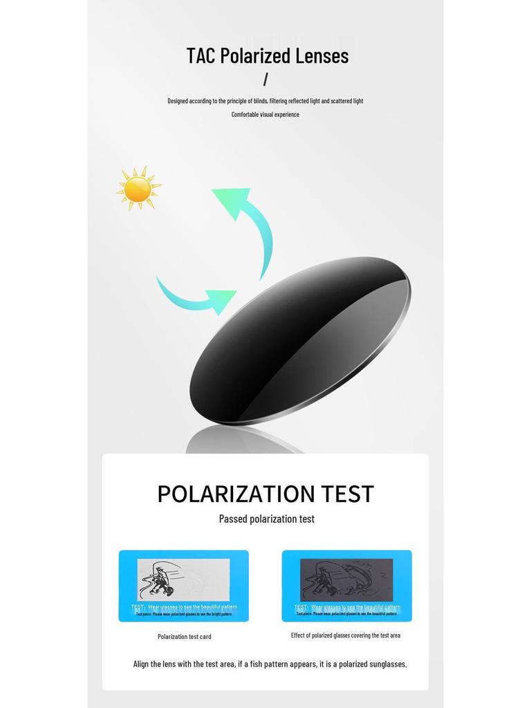 2024 Polarized Clip-On Myopia Sunglasses: Portable Dual-Use Flip-Up Design