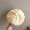 Knit Stylish Youthful Beret For Women Cozy And Warm Vintage Hat