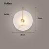 Retro Natural Marble Bbedroomdining Room Living Room Corridor Staircase Balcony Wall Lamp Marble Background Store wWall Lamp