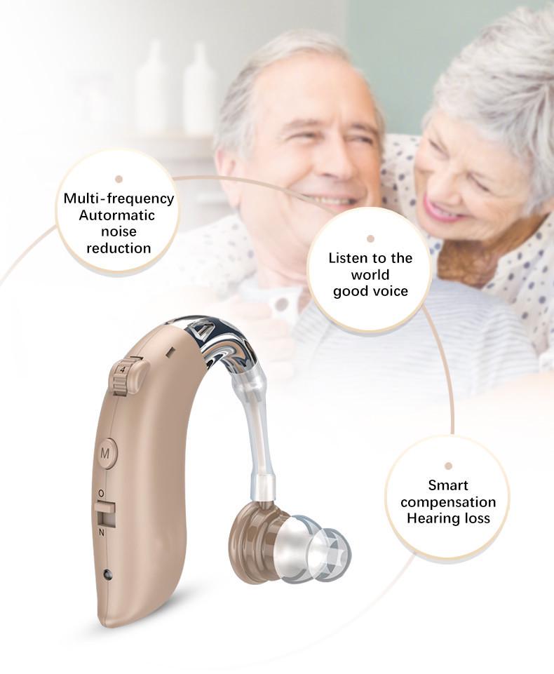2023 Rechargeable Bluetooth BTE Hearing Aid for Elderly - Popular New Release