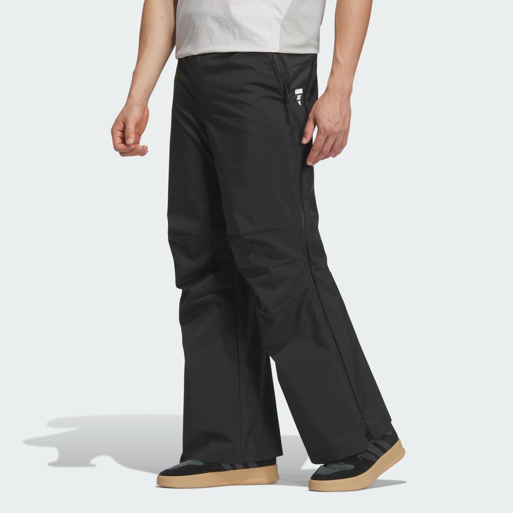 Adidas Pre Woven Tracksuit Bottoms Comfortable Water-Resistant Mid-Rise Casual Pants Men Bottoms Black JN3487