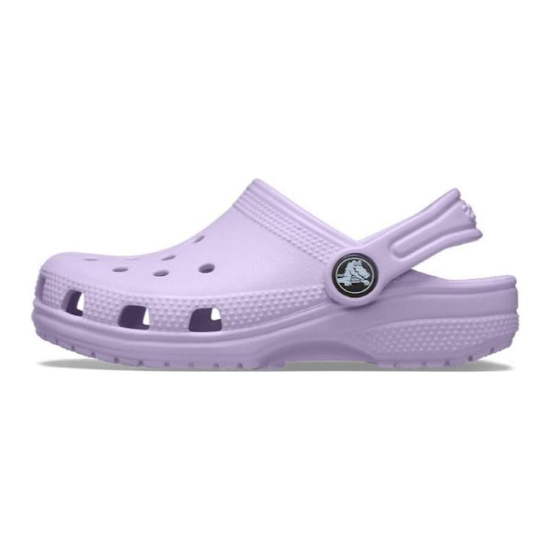 Crocs Classic Clog Anti-slip and Wear-resistant Lightweight Children's Sandals Lilac Children's Model