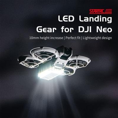 For DJI Neo Height Illuminated Landing Gear Light-emitting Kickstand Night Flight Illuminated Stand For DJI Neo Drone Accessorie