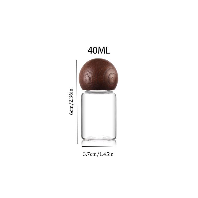 Glass Coffee Beans Sub-Packed Test Tube Coffee Bean Storage Tubes Storage Coffee Set Espresso Accessory