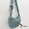 Cloud Bubble Pom-Pom Mini Crossbody Bag (5 Colors)