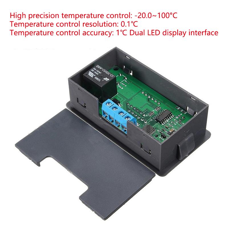 W3230 Mini Digital Temperature Controller 12V 24V 220V Thermostat Regulator