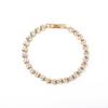 Women's Ethnic Style Roman Crystal Bracelet with Inlaid Diamonds