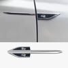 Car Body Fender Side Metal Chrome Zinc Alloy Knife Side Emblem 3D Sticker For VW Volkswagen Golf 8 MK8 Accessories S22