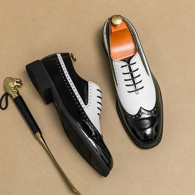 Heiß verkaufende Herrenschuhe aus echtem Leder Europa Amerika Farbpassendes Design Trend Freizeitschuhe Herren Slipper Schuhe mit niedrigem Schaft