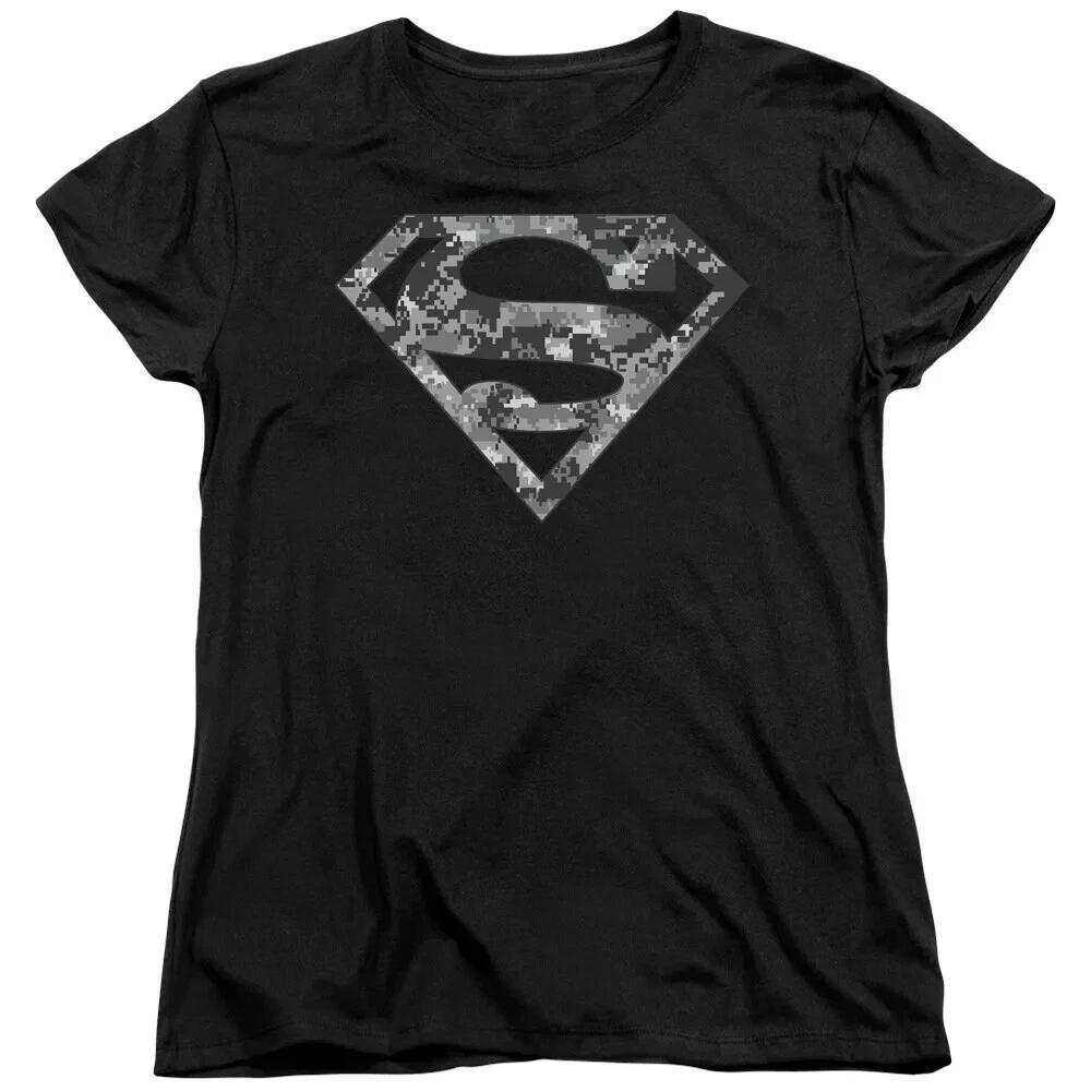 Superman  Urban Camo Shield  Women s T-Shirt XL