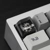 Artisans Dark Series Resins Keycaps With Glowing Effect AntiWear Key Top For Mechanical Keyboards