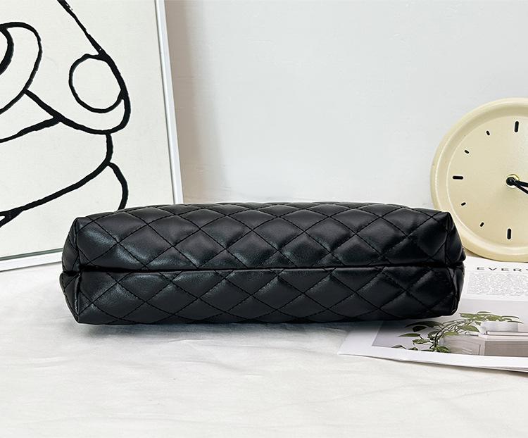 2024 Large Capacity Mummy Bag Set: Women's Two-Piece Shoulder Bag with Diamond Print Pattern