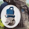 Mini Chainsaw Keychain Tiny Handheld Gadget Trendy Garden Tool Keyring Purse Charm for