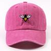 Neue temu Hummel Baseballkappe Herren Trendige Beschriftung Retro Kappe Outdoor Großer Schirm