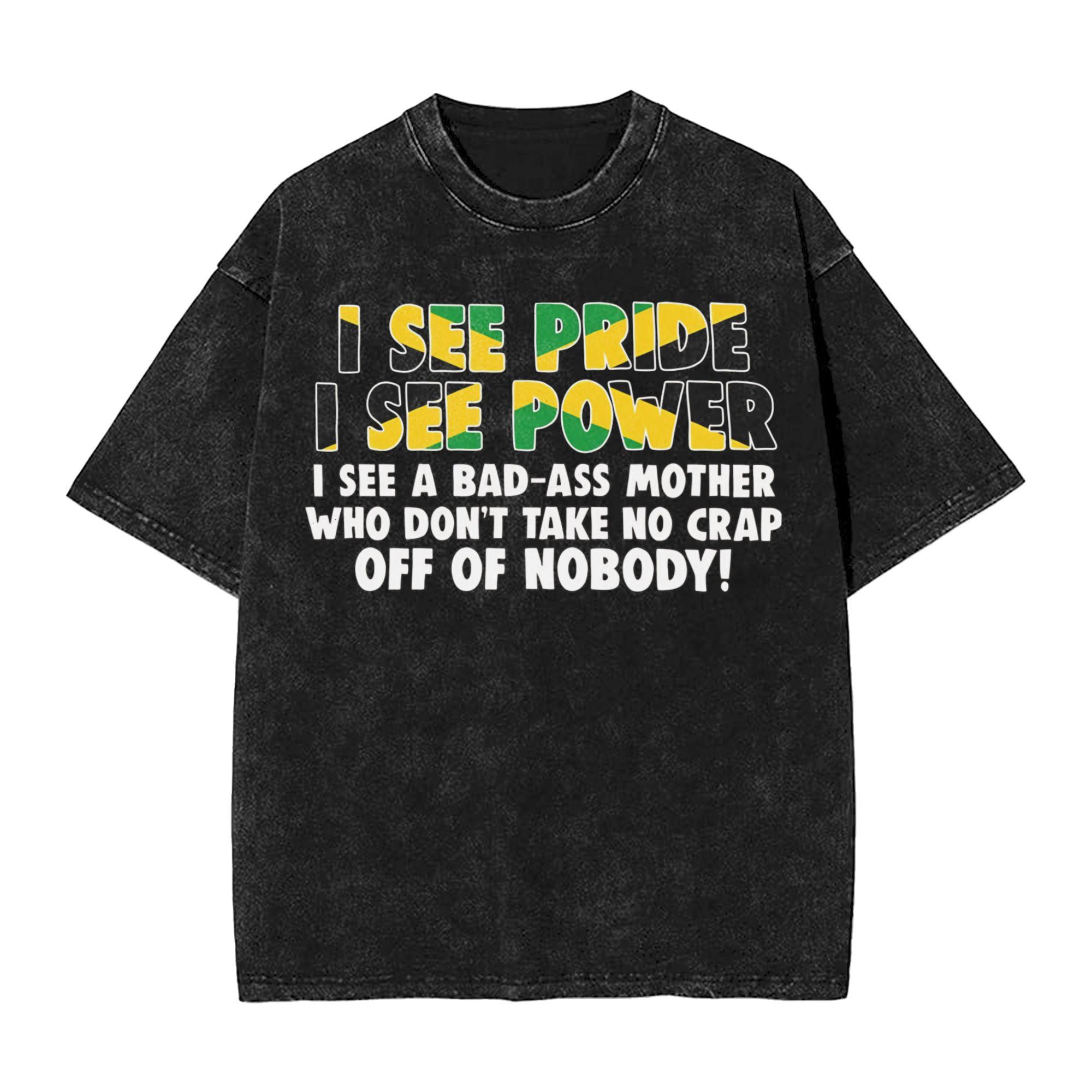 

Summer Its A Jamaican Understand Jamaican Washed Shirt Merch Oversize TShirts Unisex Women Tees S
