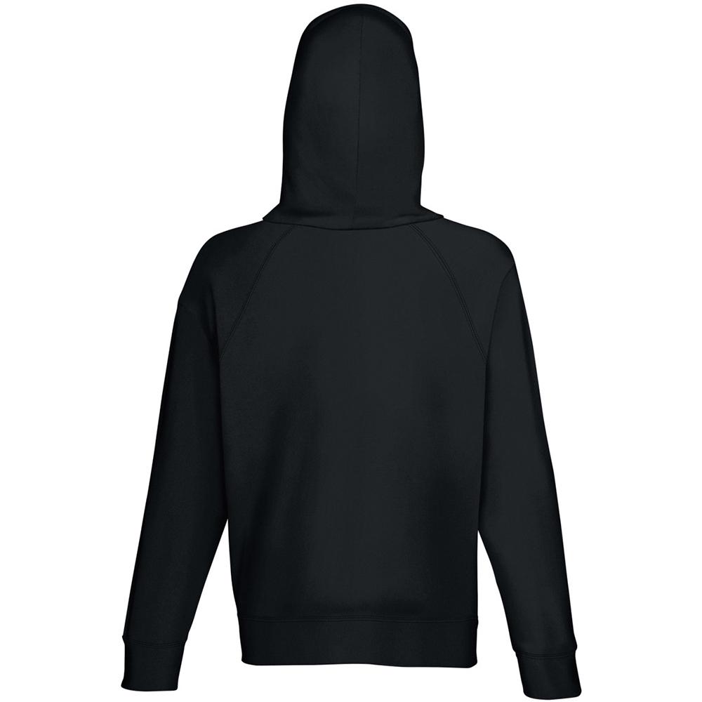 Fruit Of The Loom Mens Lightweight Hooded Sweatshirt / Hoodie (240 GSM)