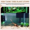 2025 Trend Mini Driftwood For Aquarium Natural Wood Branches Fish Tank Decorations Reptiles Tree Trunk Driftwood Assorted(10 Pac