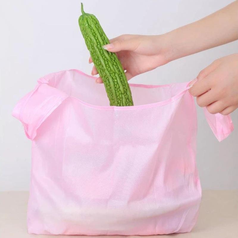 Reusable Foldable Shopping Bags Washable Lightweight Large Capacity Grocery Bags for Home Shopping Travel Camping Use