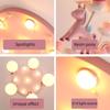Children's Carousel LED Penadant Chandeliers for Princess Room Bedroom Living Room Hanging Lighting Decor Art Ceiling Lamps