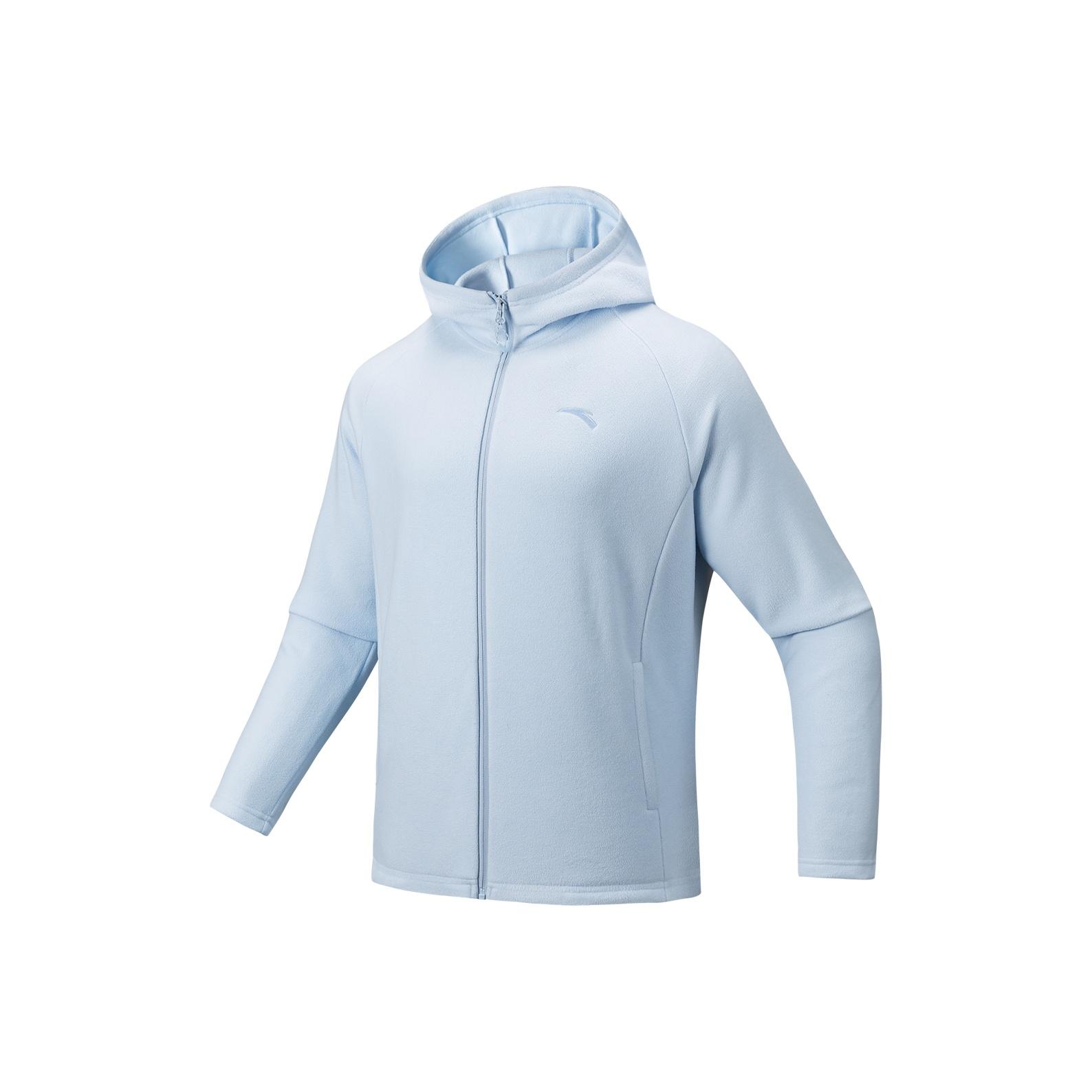 

Anta Outdoor Series Fire Shell Теплая Ветрозащитная Антистатическая Удобная Универсальная Повседневная Модная Куртка с Капюшоном Куртка Унисекс Морозно-Синий 972616701-6 S