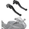 Motorcycle Brake Clutch Levers Adjustable CNC for GSXR 600 750 1000 GSXR600 11-20 GSXR750 11-19 GSXR1000 09-20 Black