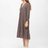 Mid-length V-neck Dress Printed Ravena Woman LA PETITE ETOILE