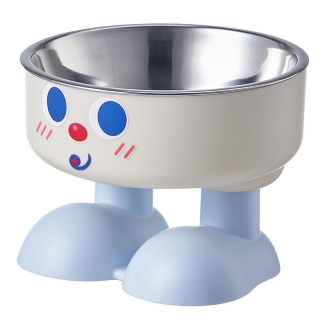 Pet Elevated Bowl With Neck Support  Large Capacity Cats Food Bowl For Cats