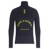 RAPHA Pro Team Thermal Base Layer Long Sleeve Dark - (PLY01) (JP, Alphabet, L, Navy/Lime Green, M) [Used]