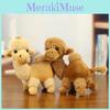 Schattige Cartoon Kameel Pluche Speelgoed Sleutelhanger Zacht Knuffeldier Reisaccessoire
