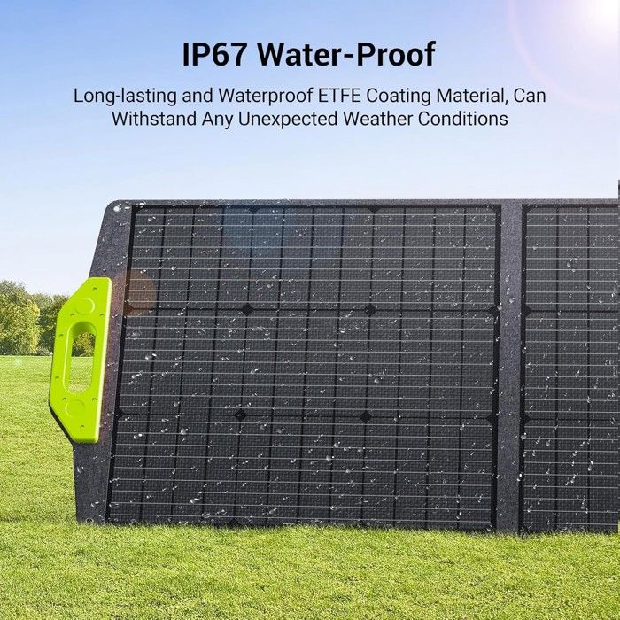 Panel Solar - FOSSIBOT - SP200-200W - Plegable - Alta Eficiencia - Resistente al Agua