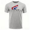 Honda Mens and Womens Tshirt Summer Cotton Tee Honda Classic Gold Wing Shortsleeved Spring Autumn Motorcycle Cycling Top
