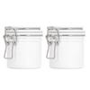 2pcs Eyelash Glue Storage Jar Sealing Buckle Large Capacity Glue Storage Container for Eyelash Extension 200ml