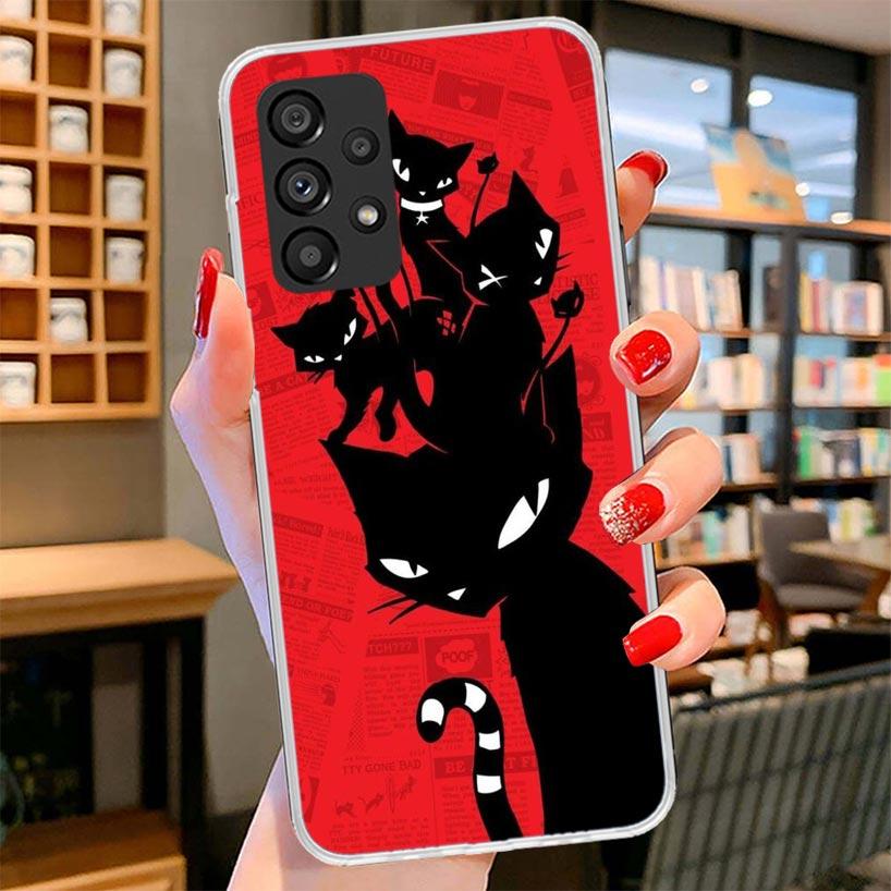Comics Emily The Strange Phone Case For Samsung Galaxy A17 A37 A57 A16 A26 A36 A56 A15 A25 A35 A55 A14 A24 A34 A54 A13 A23 A33 A
