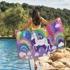 R-Rainbow F-Friends Towel Quick Drying Beach Towels Are Suitable For Swimming Pools Camping Yoga And The Gym