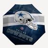 1pc Dallas Cowboys Umbrella, Sun Protection, And UV Shielding. It Has Eight Sturdy Ribs for Outdoor Use And Perfect As a Holiday Gift